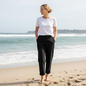 Rip Skirt Travel Pant Black Size L Lightweight Cargo Utility Pants